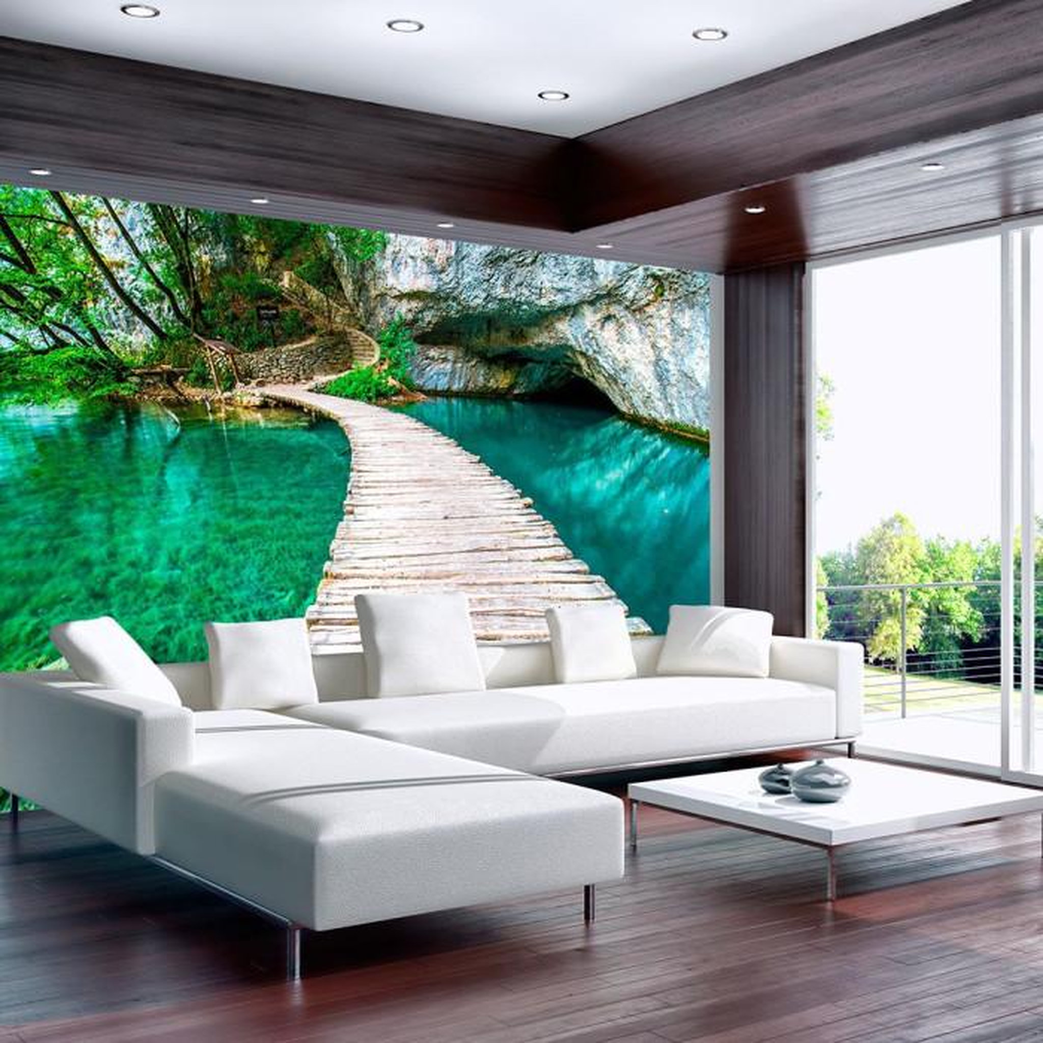 Paris Prix Papier Peint  Plitvice Lakes National Park, Croatia. Coloris disponibles : Multicolore