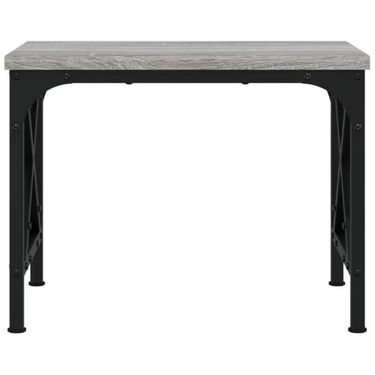 VIDAXL Support d imprimante sonoma gris 40x30x31 cm bois d ingénierie