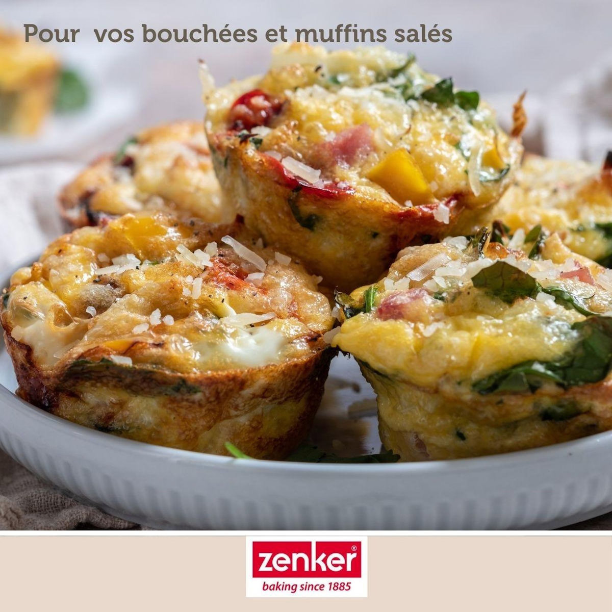 ZENKER Lot de 100 moules à muffins en papier 5 cm Zenker Smart Pastry