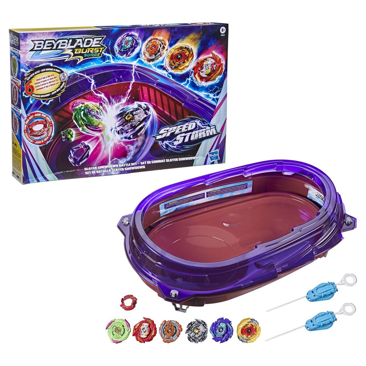HASBRO Set de combat Beyblade Burst Speedstorm Slayer