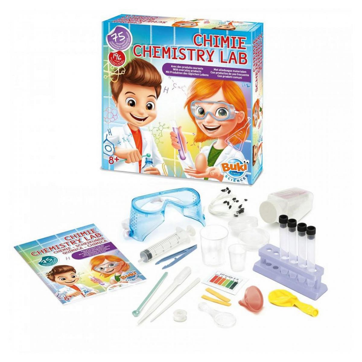 BUKI Chimie 75 experiences sans danger