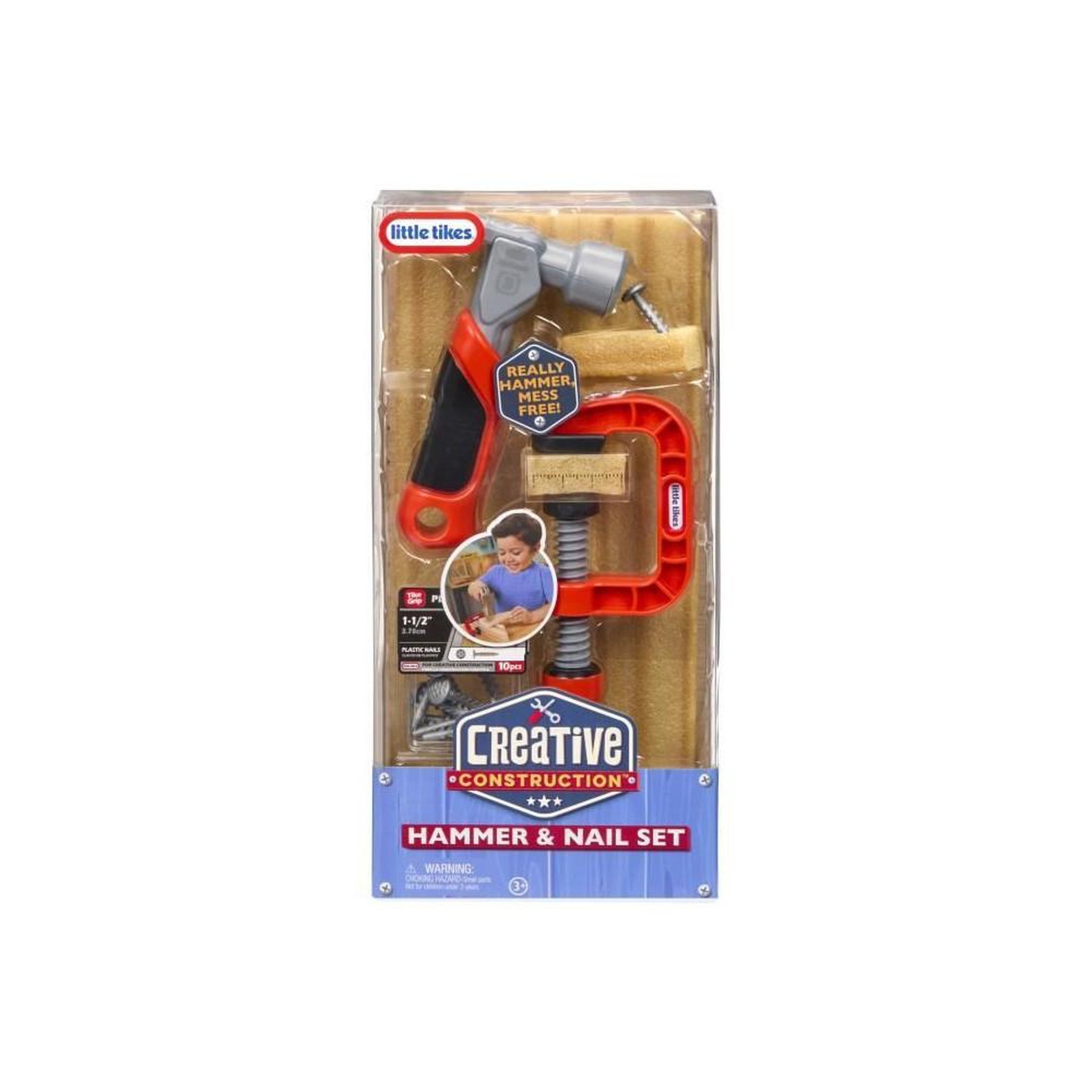 Voir la diapositive 4 : Little Tikes Creative Construction Hammer and Nail Set