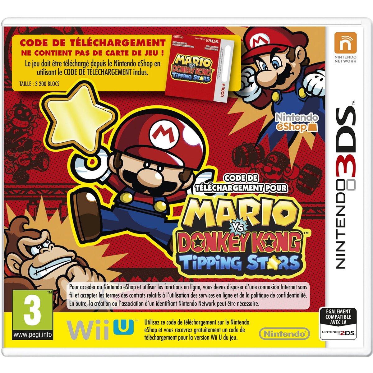 Mario Vs. Donkey Kong Tipping Stars 3DS