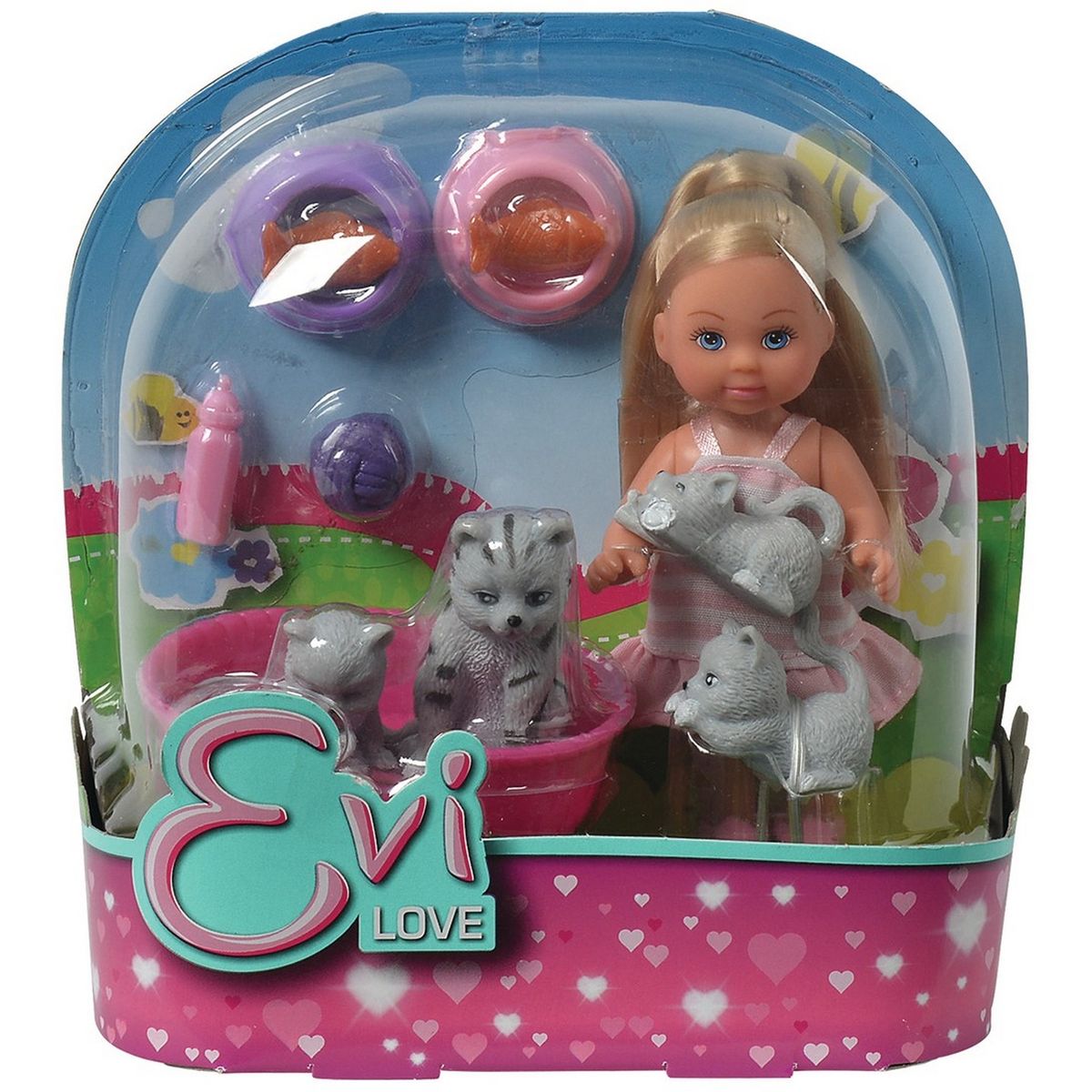 SMOBY Poupée l'amie des animaux Evi love