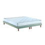 Voir la diapositive 5 : IDLITERIE Ensemble matelas à ressorts 5 zones ÉTOILE avec sommier - confort français