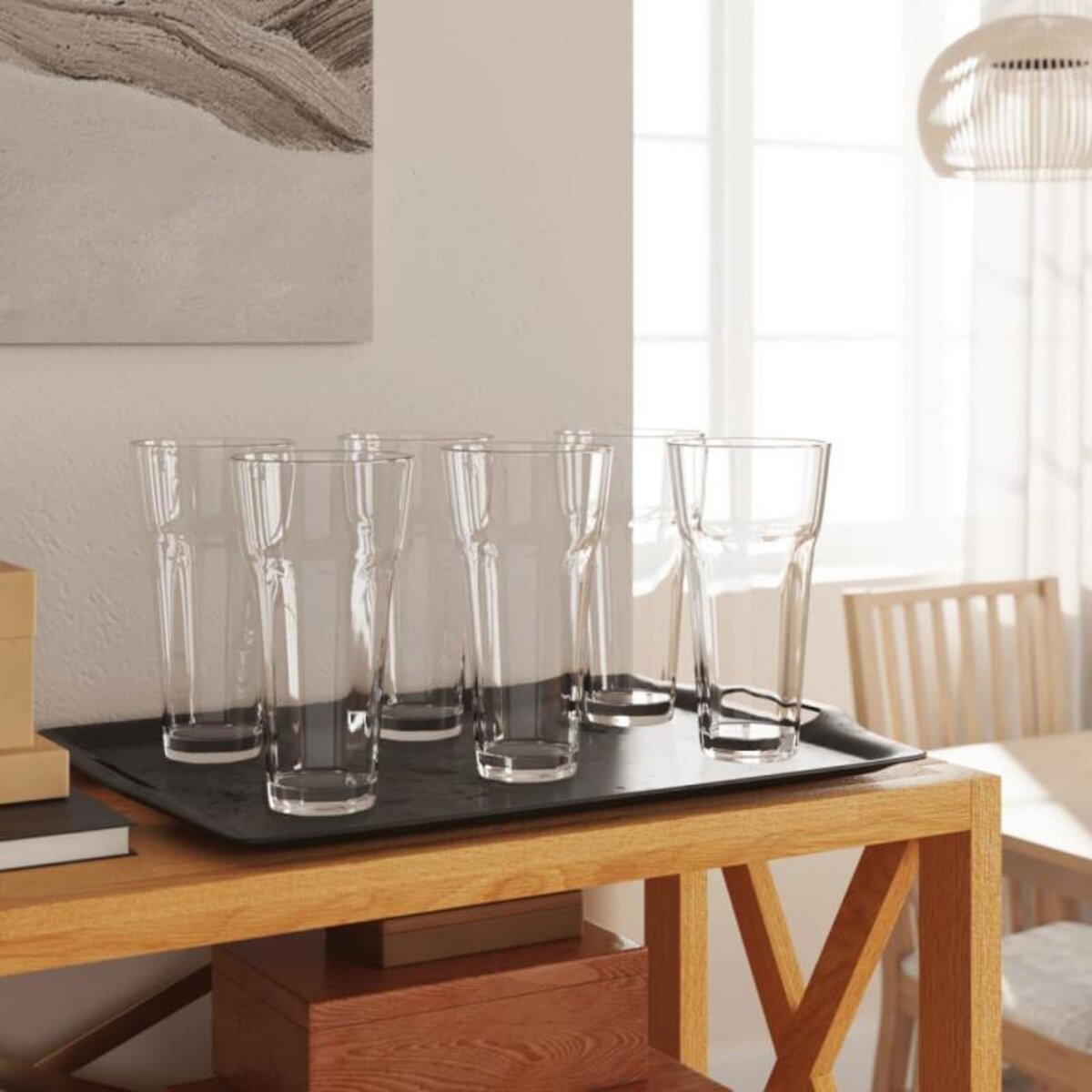 VIDAXL Verres à bière 6 pcs 475 ml