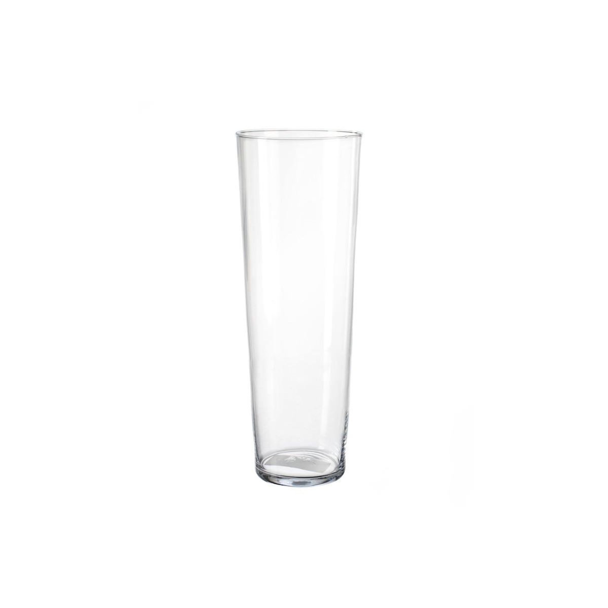 ATMOSPHERA Vase Design  Conique  40cm Transparent