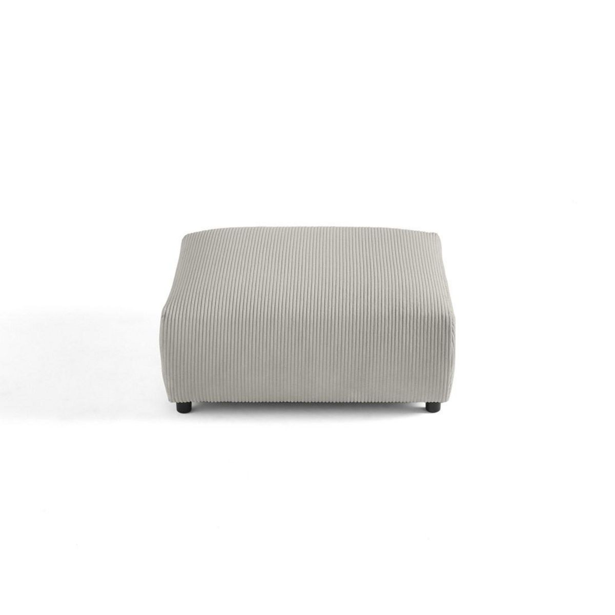LISA DESIGN Garance - pouf modulable - en velours côtelé