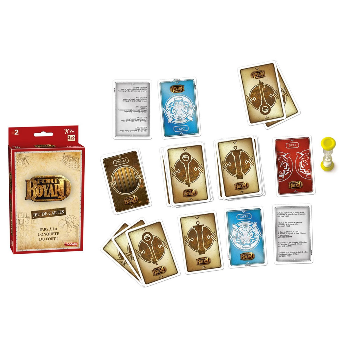 LANSAY Jeu de Cartes - Fort Boyard