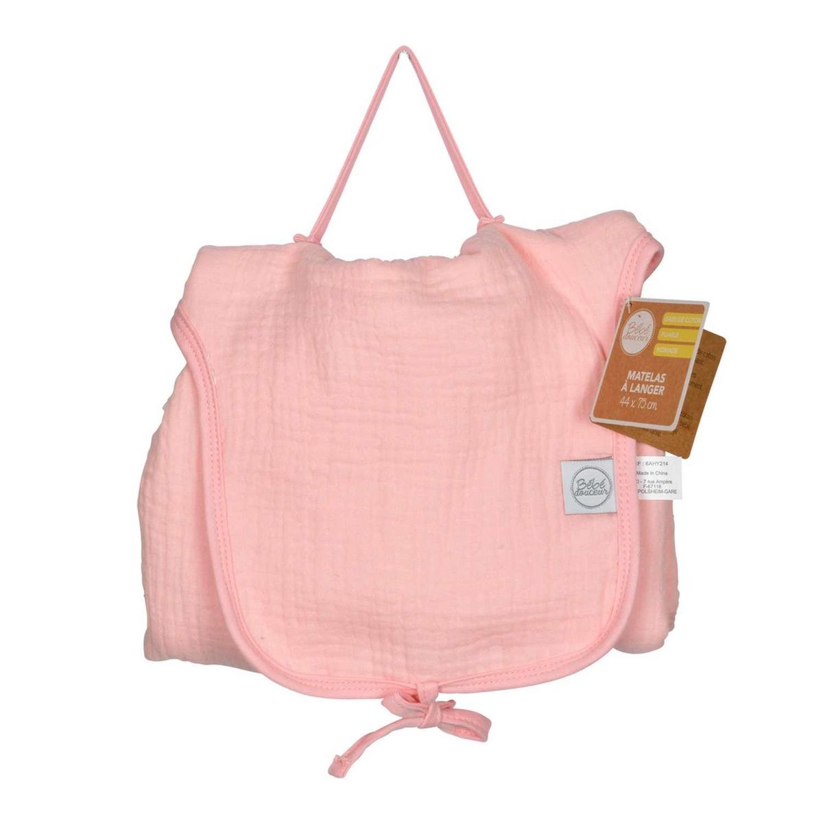 BEBE DOUCEUR Matelas à langer nomade en gaze de coton