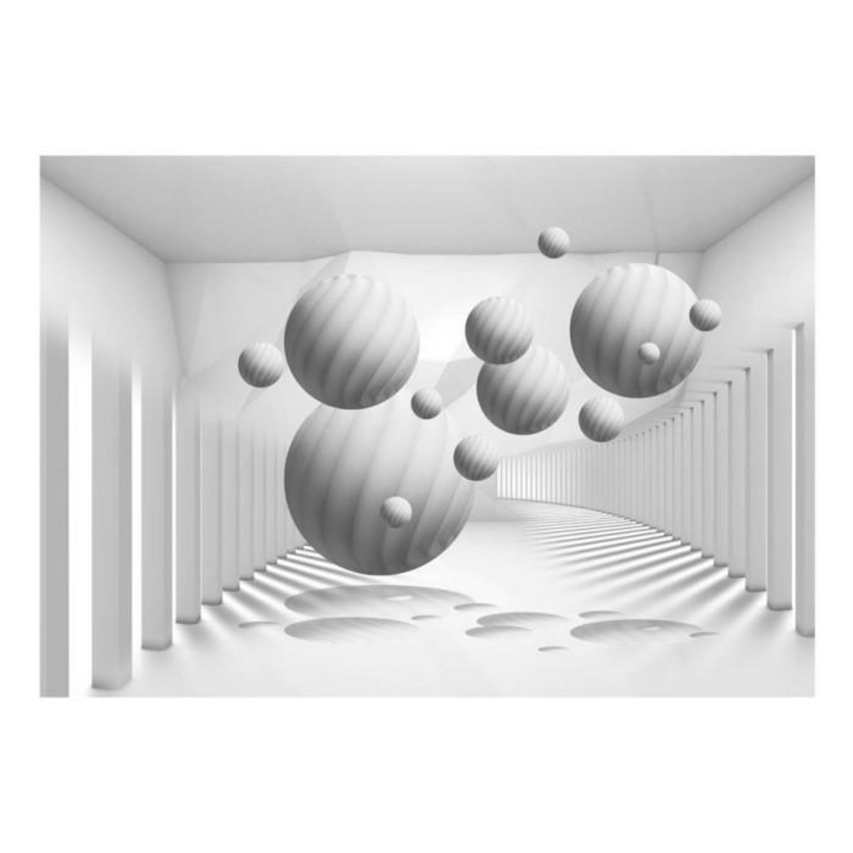 Paris Prix Papier Peint  Balls in White