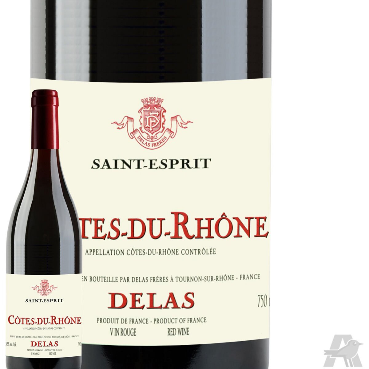 Delas Côtes du Rhône Saint-Esprit Rouge 2013
