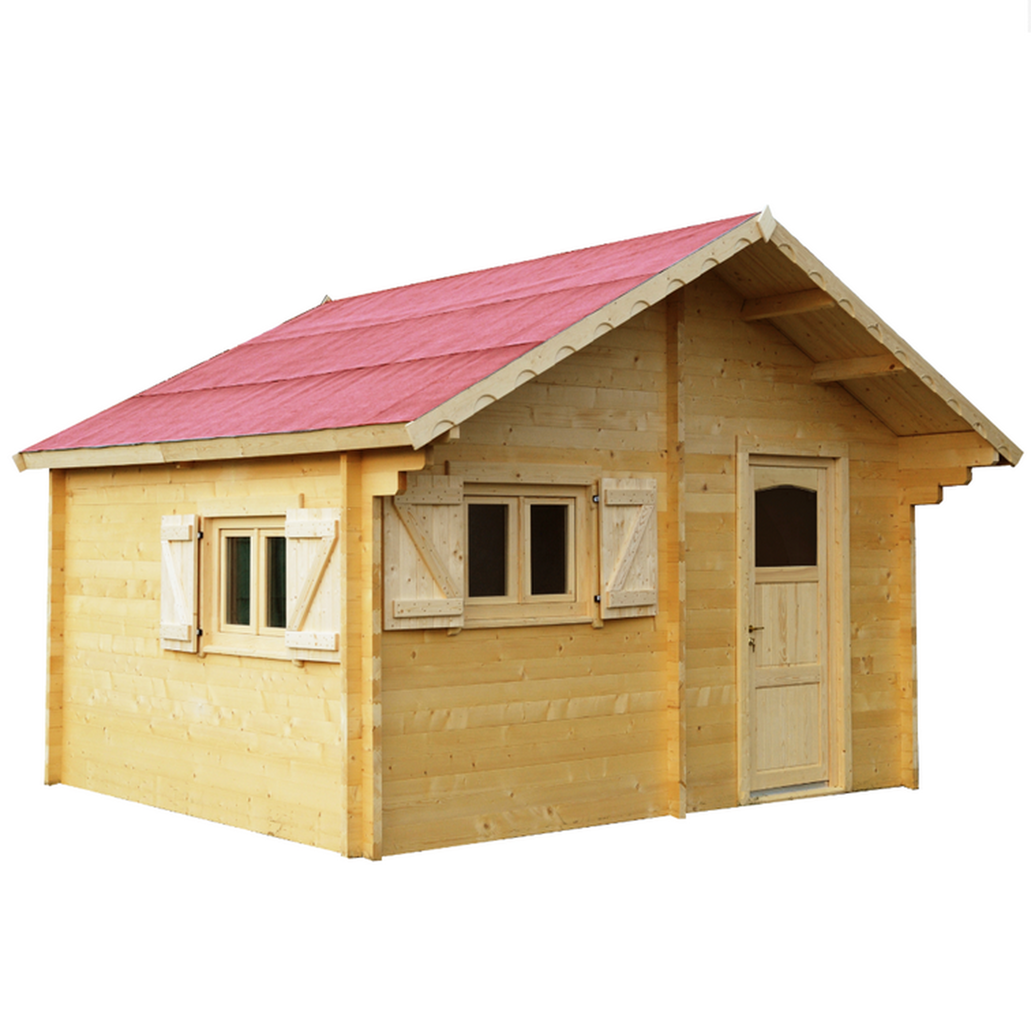 Hisense Abri de jardin  24.96 m2 bois naturel - cz 5040.02