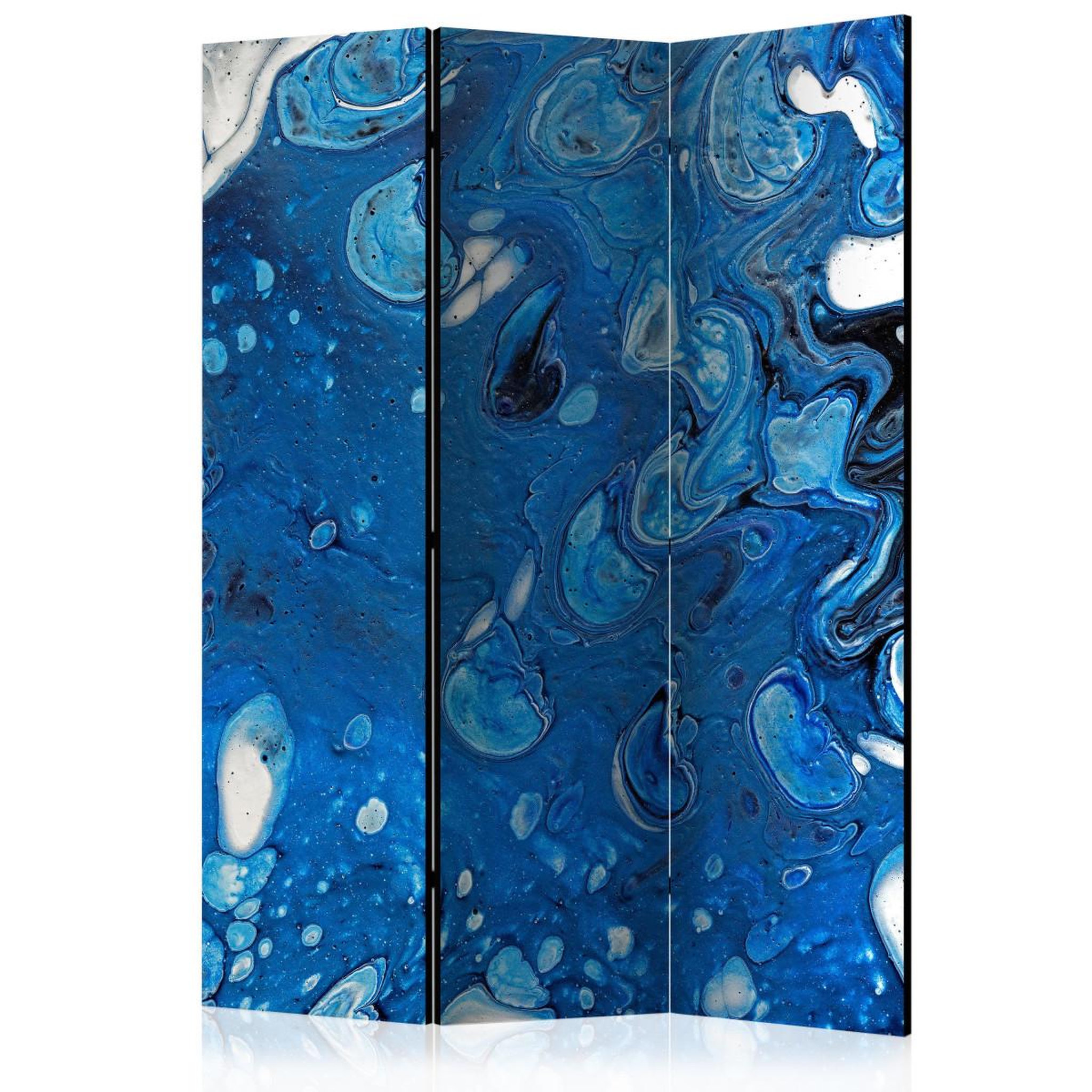 Paris Prix Paravent 3 volets  blue stream  135x172cm