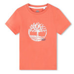 TIMBERLAND T Shirt /Rose Garçon Timberland T60087. Coloris disponibles : Orange