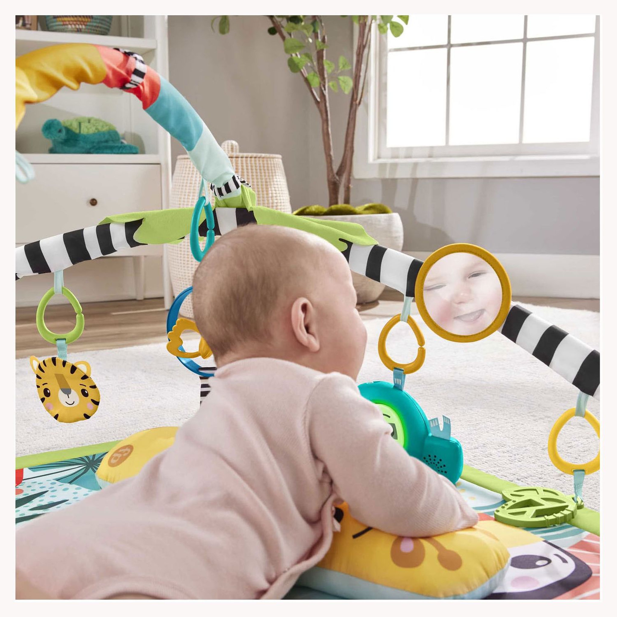 Voir la diapositive 3 : Fisher price Tapis d'éveil de la jungle 2.0
