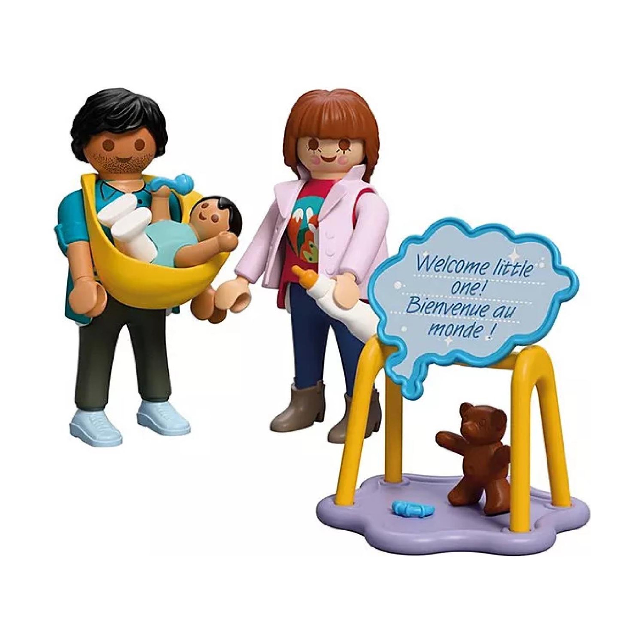 Voir la diapositive 2 : PLAYMOBIL Félicitations - naissance