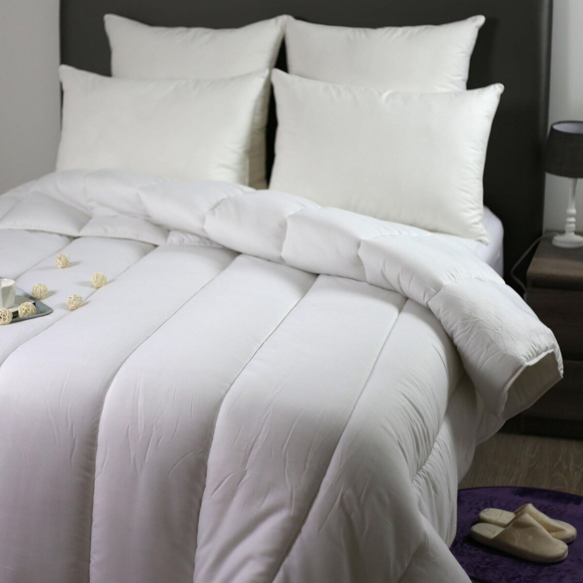 DODO Couette très chaude anti acariens 500 g/m² GRANDS FROIDS