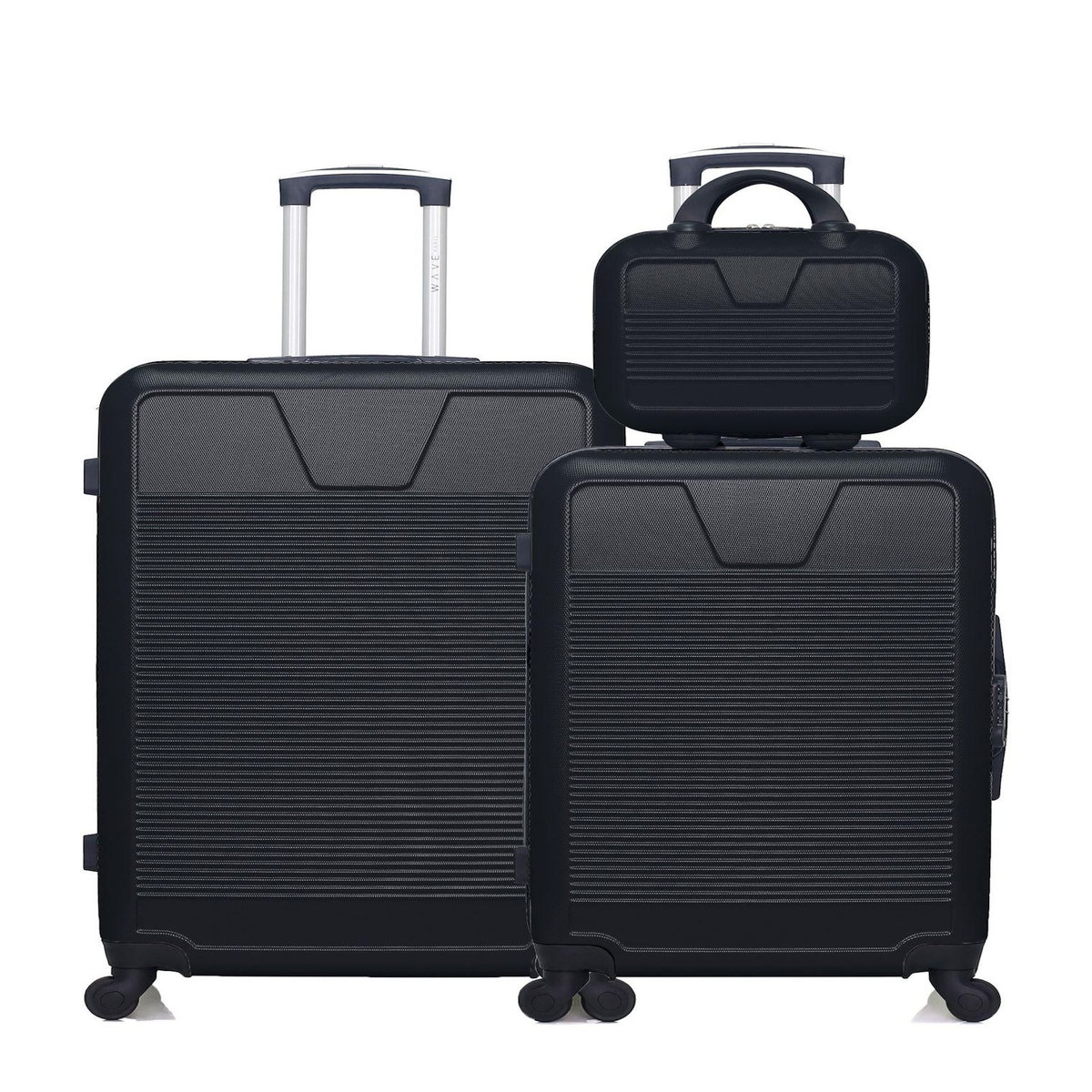 WAVE PARIS WAVE PARIS - Lot de 3 - Valise grand format, valise weekend et vanity SELENGA