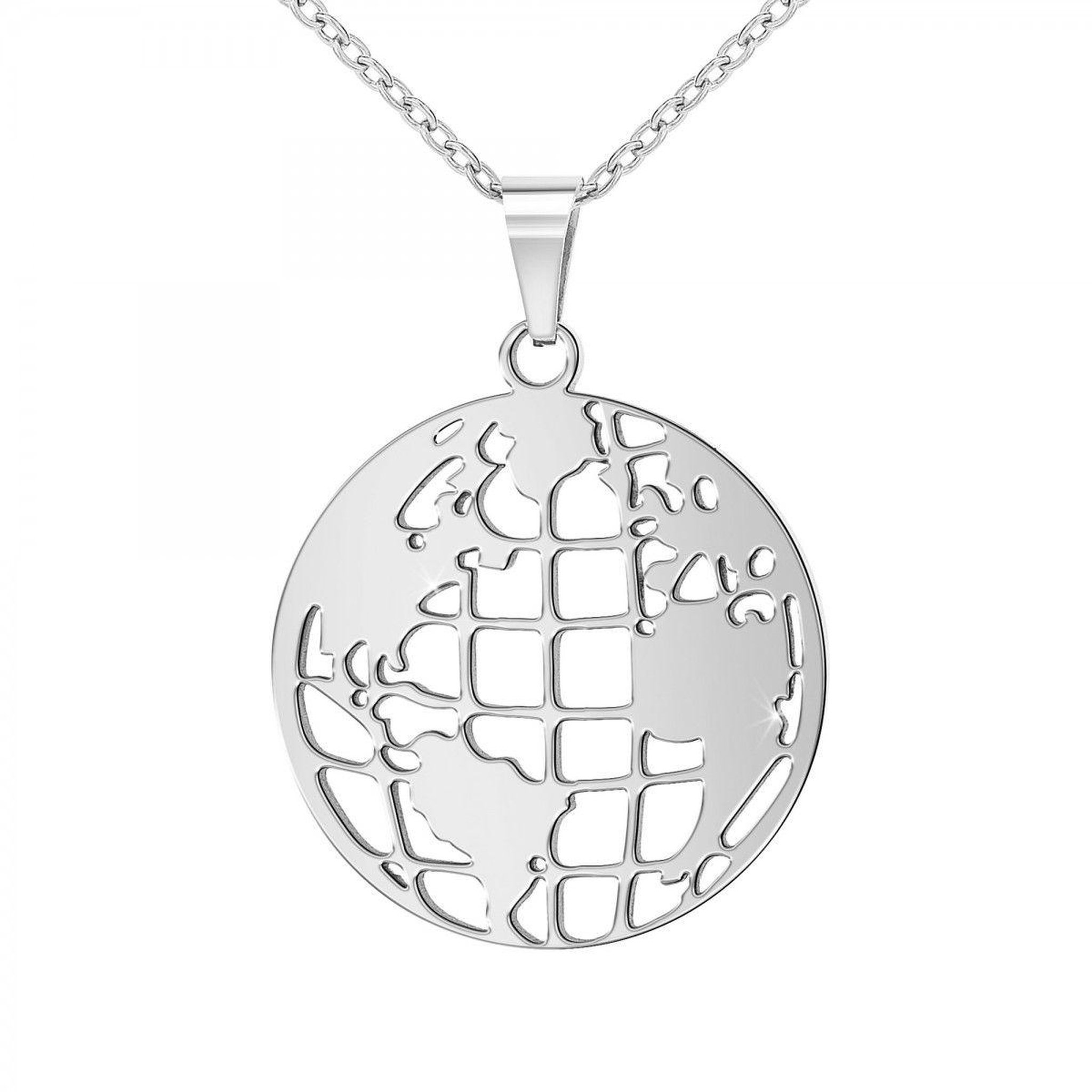 SC BOHEME Collier mappemonde par SC Bohème