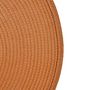 Voir la diapositive 2 : SECRET DE GOURMET Set de Table Rond  Tressé  38cm Terracotta