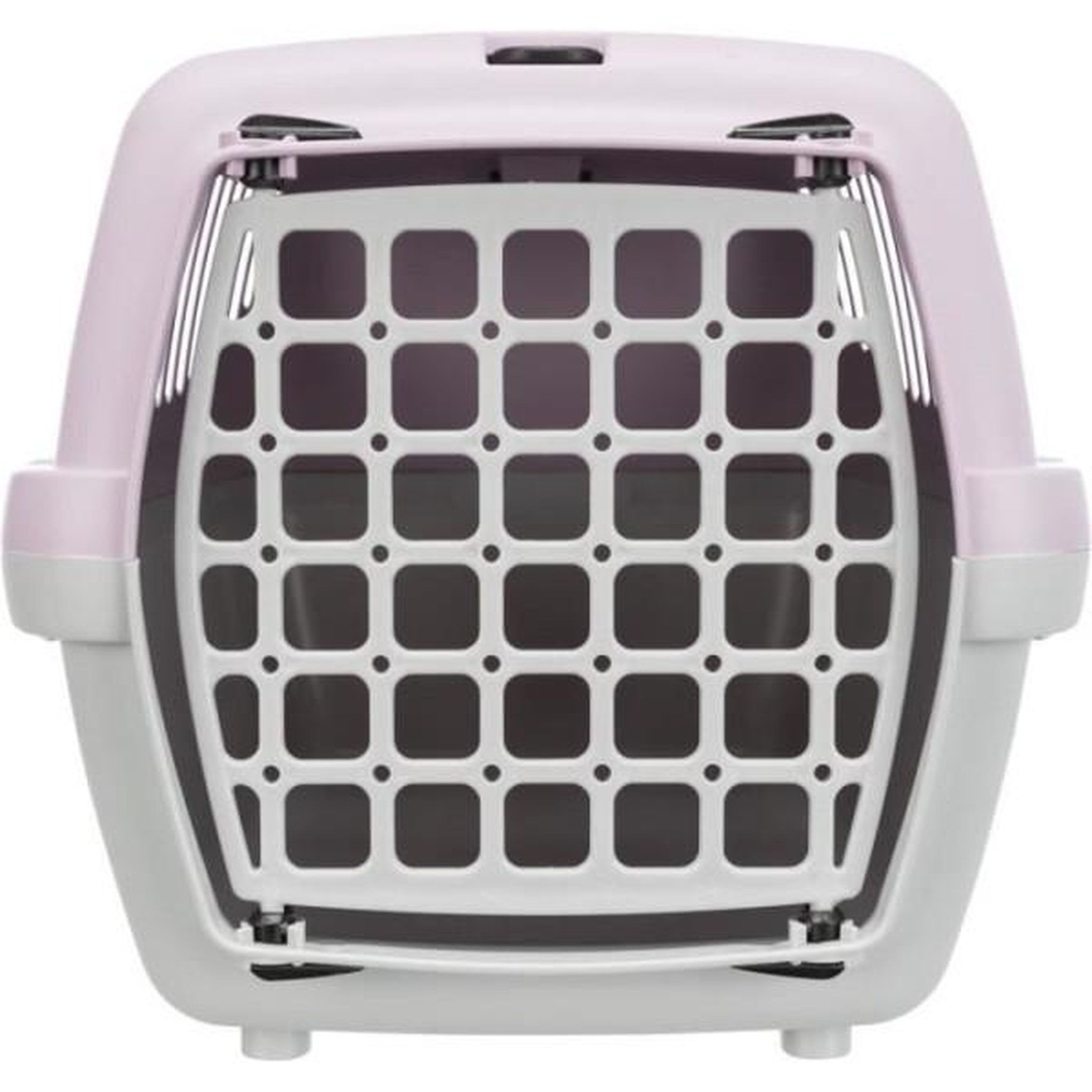 Voir la diapositive 3 : Trixie Box de transport - TRIXIE - Capri 1 - XS : 32 x 31 x 48 cm - Gris clair / Mauve
