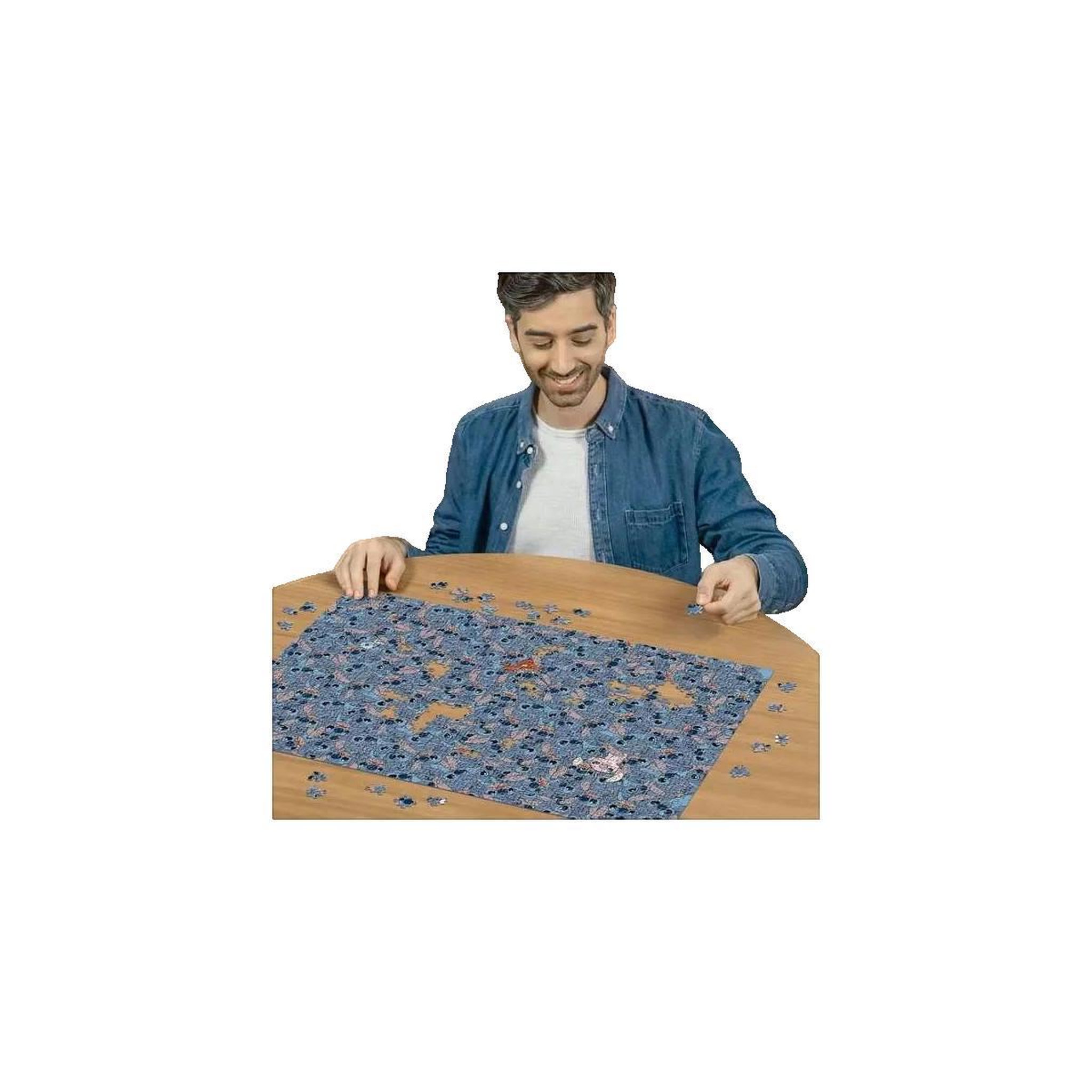 Voir la diapositive 3 : RAVENSBURGER Puzzle 1000 pièces Ravensburger Stitch Challenge Puzzle
