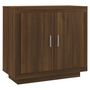 Voir la diapositive 2 : VIDAXL Buffet Chene marron 80x40x75 cm Bois d'ingenierie