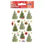  Stickers Sapins de Noël traditionnels
