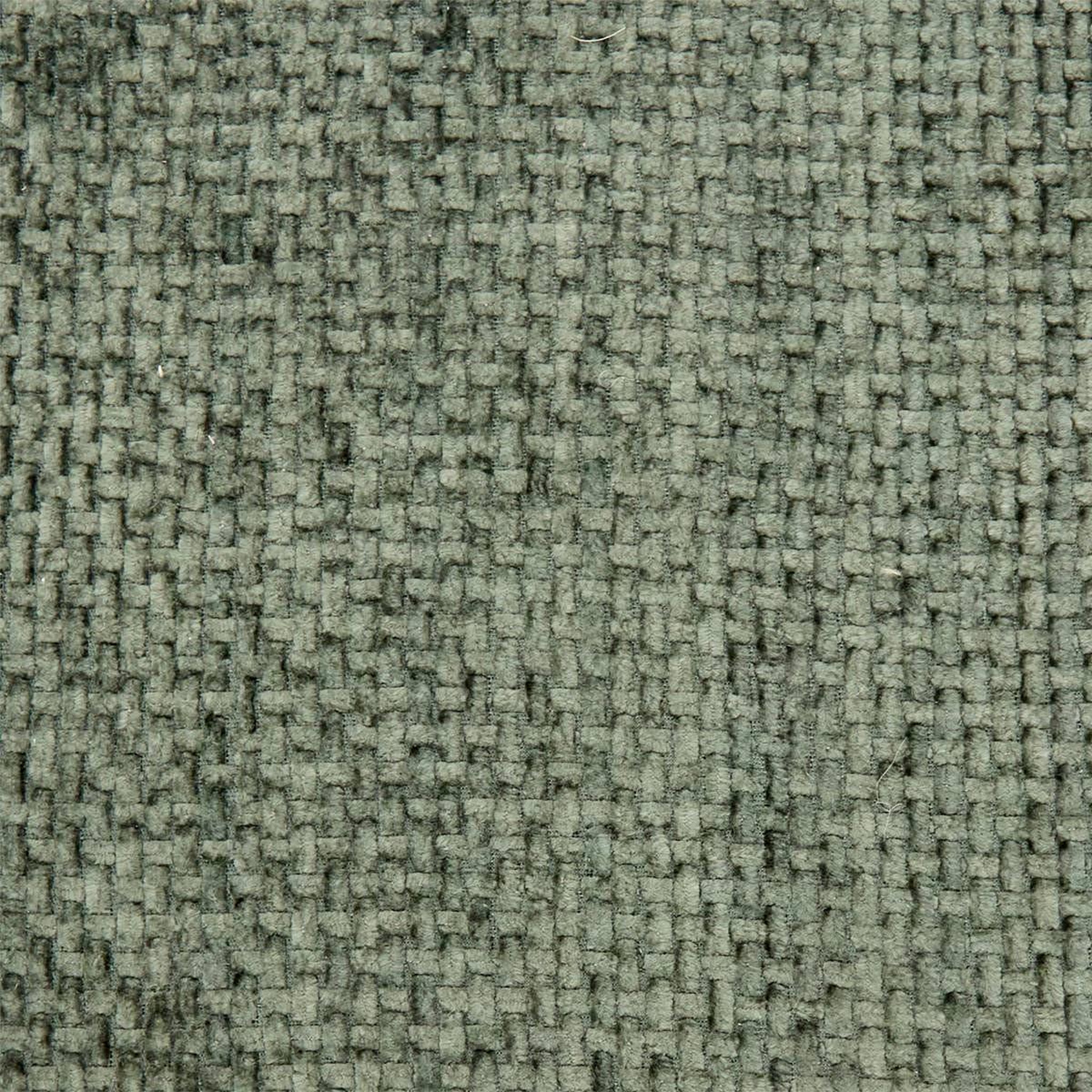 Voir la diapositive 4 : ATMOSPHERA Tabouret d'appoint chenille  spolo  39cm vert cèdre