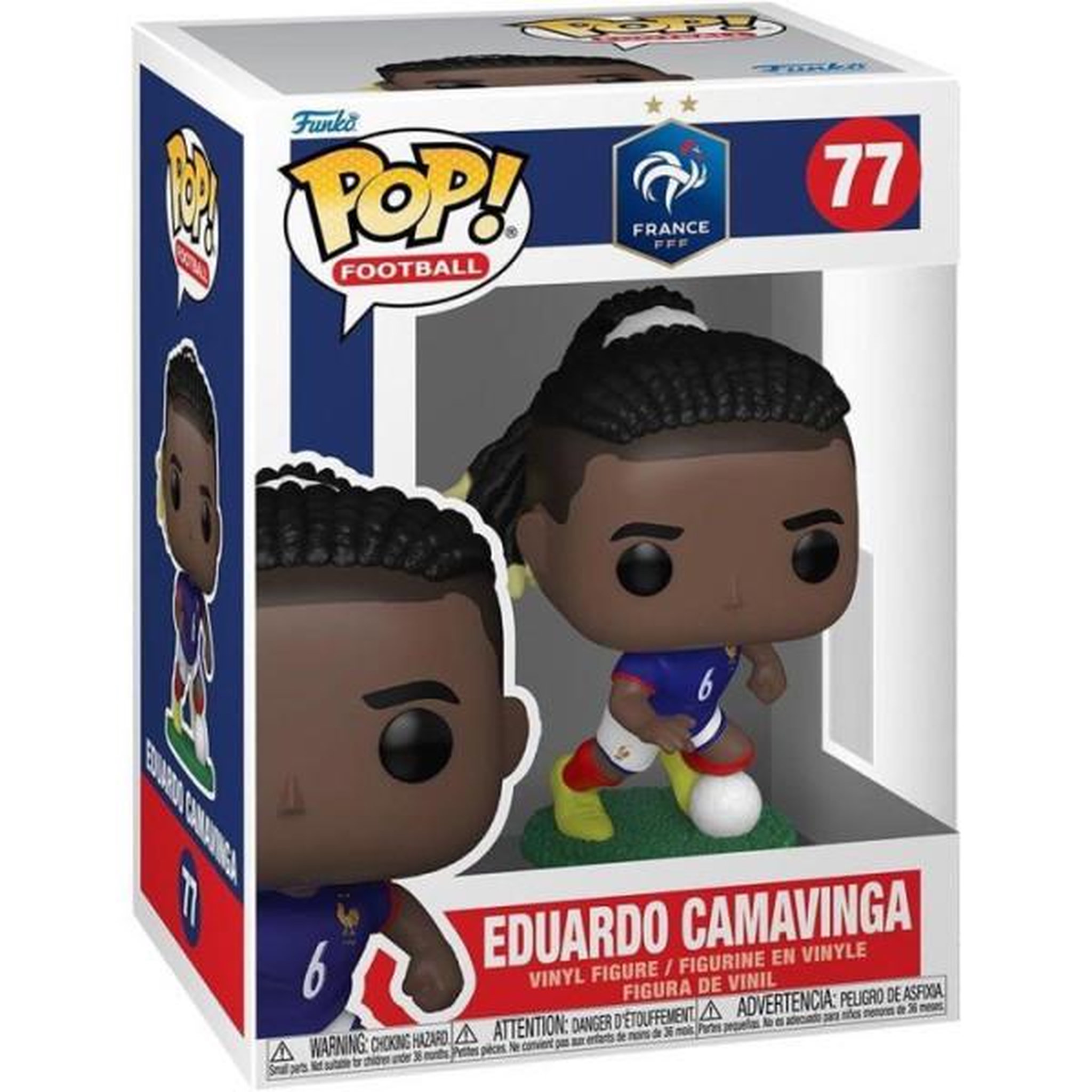 Funko Figurine funko pop! - football france - eduardo camavinga - vinyle officielle