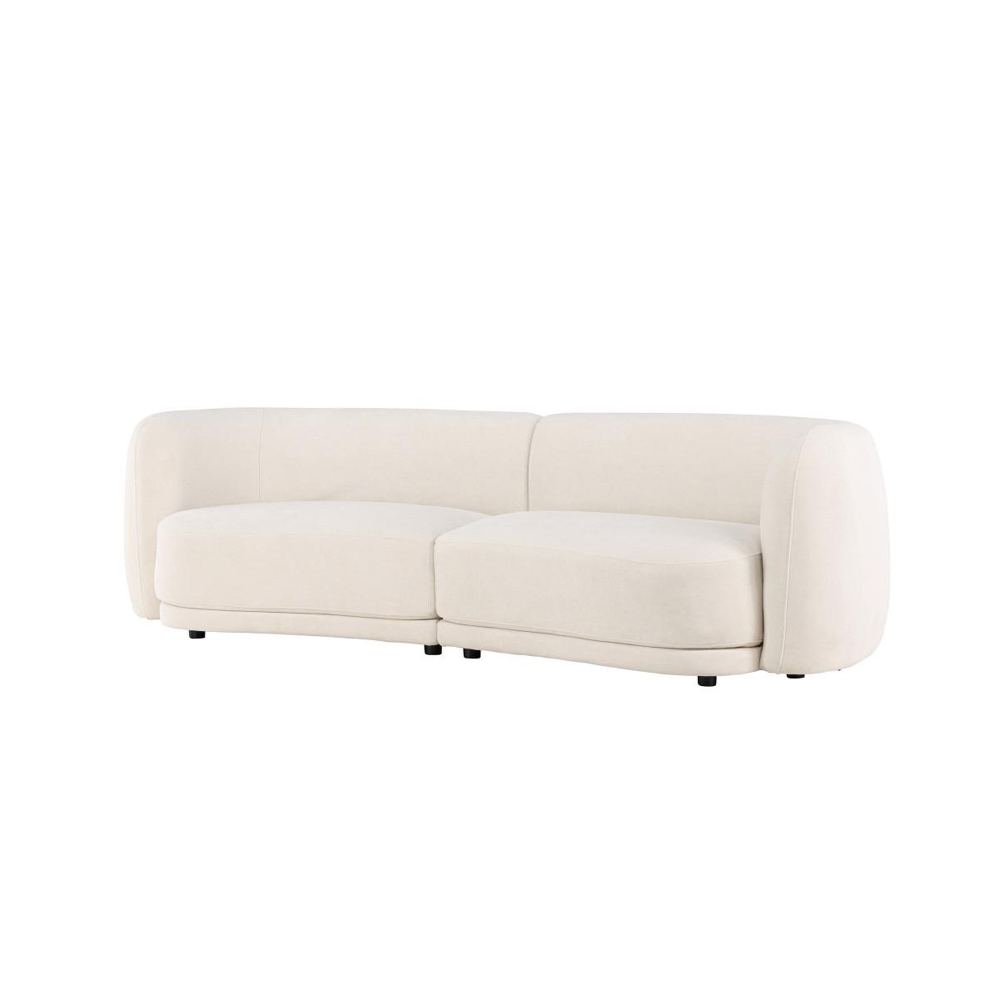 Voir la diapositive 5 : Paris Prix Canapé design 3 places  cielo  268cm blanc