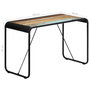 Voir la diapositive 6 : VIDAXL Table de salle a manger 118x60x76cm Bois de recuperation massif