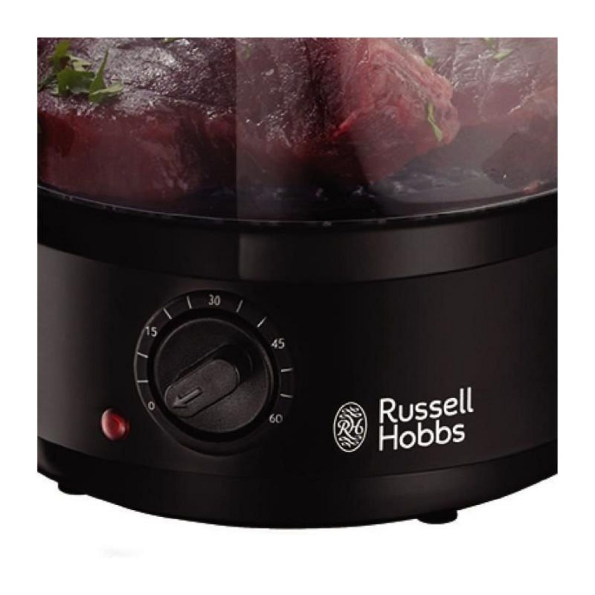 Russell Hobbs Cuiseur vapeur - RUSSELL HOBBS - Matte Black - 26530-56 - 400 W - 7 L - 3 paniers vapeur - Noir