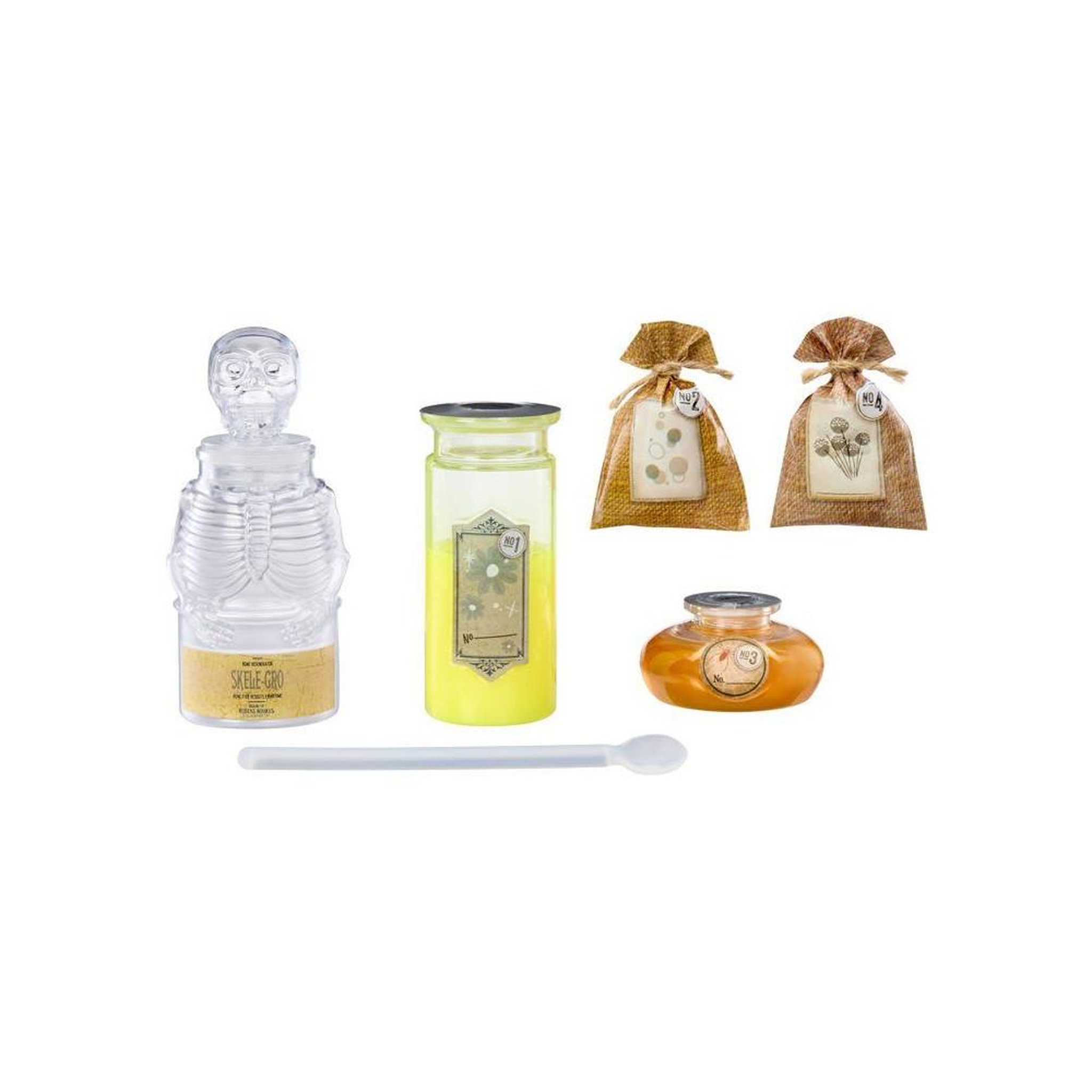 Voir la diapositive 2 : Kit de fabrication de slime potion Potion Poussos Harry Potter avec chaudron, liquides et sachets, à partir de 8 ans