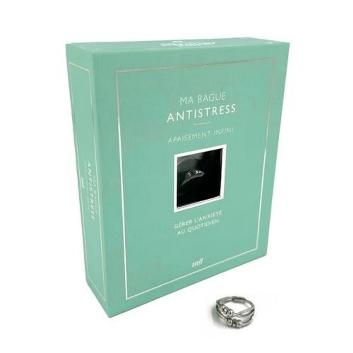 MA BAGUE ANTISTRESS. APAISEMENT INFINI. GERER L'ANXIETE AU QUOTIDIEN, Merci les livres