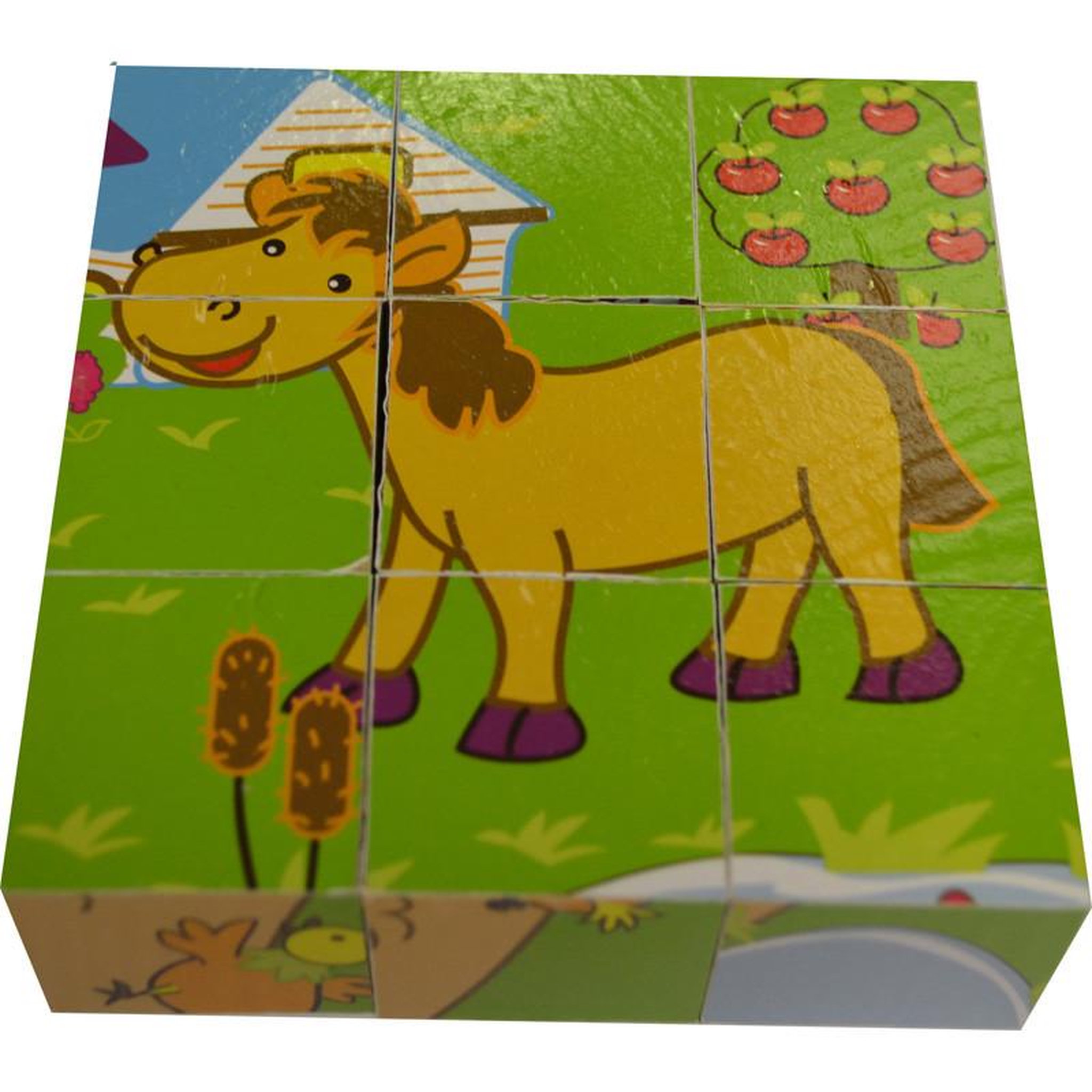 Voir la diapositive 2 : CUBES 9P BOIS KDK541