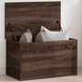 Voir la diapositive 1 : VIDAXL Boîte de rangement chene marron 60x35x35 cm bois d'ingenierie