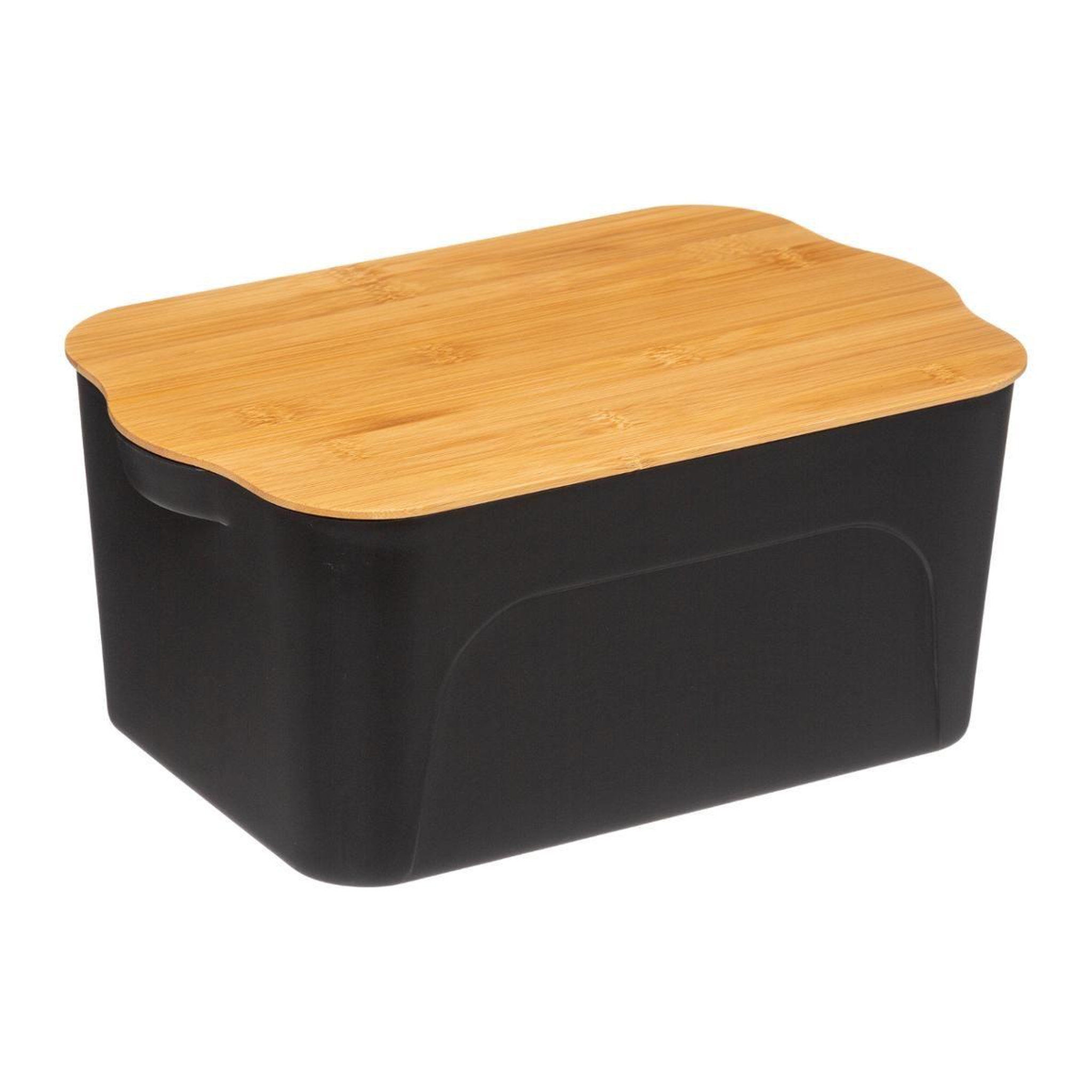 FIVE Boîte de rangement   bambou  6,5l noir