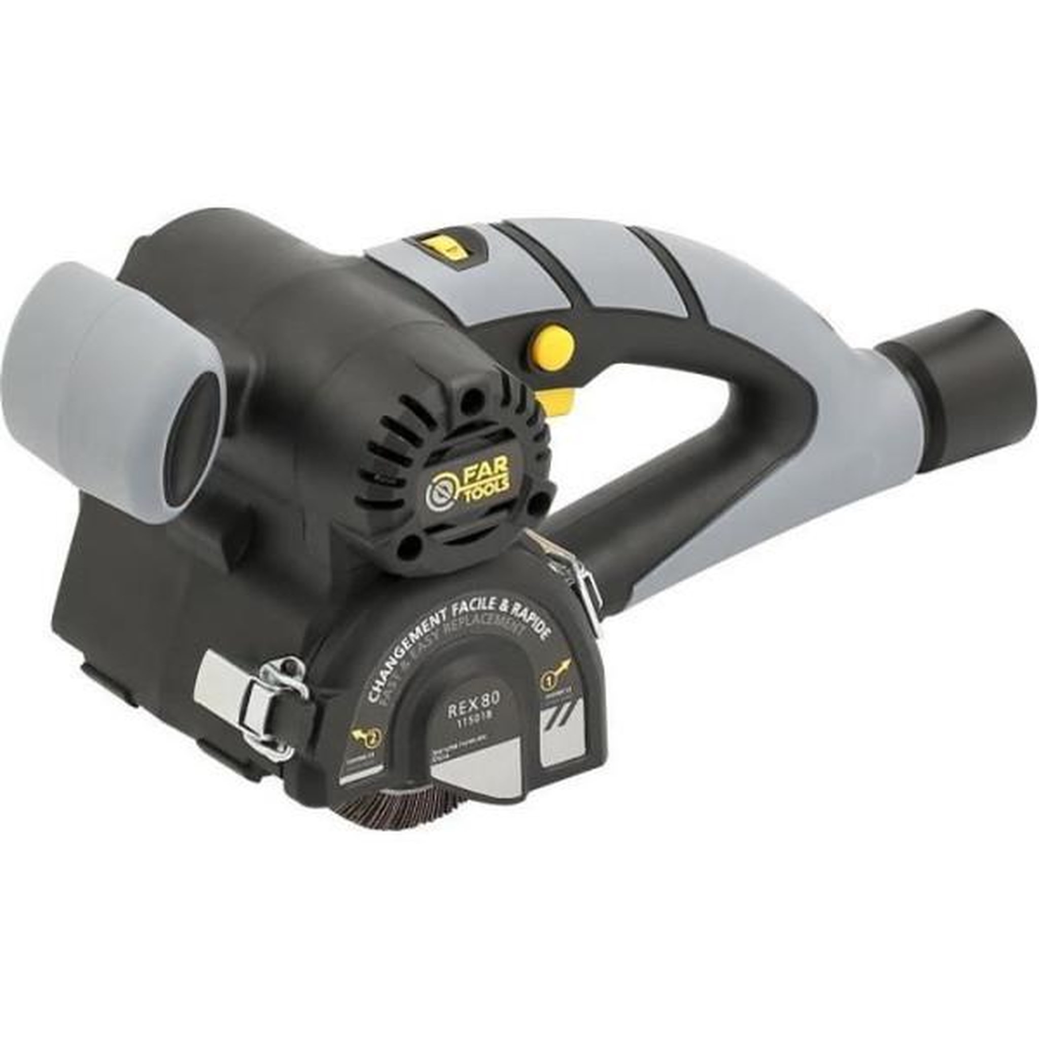 Fartools Rénovateur compact 420w brosse a lamelles abrasives ø80mm