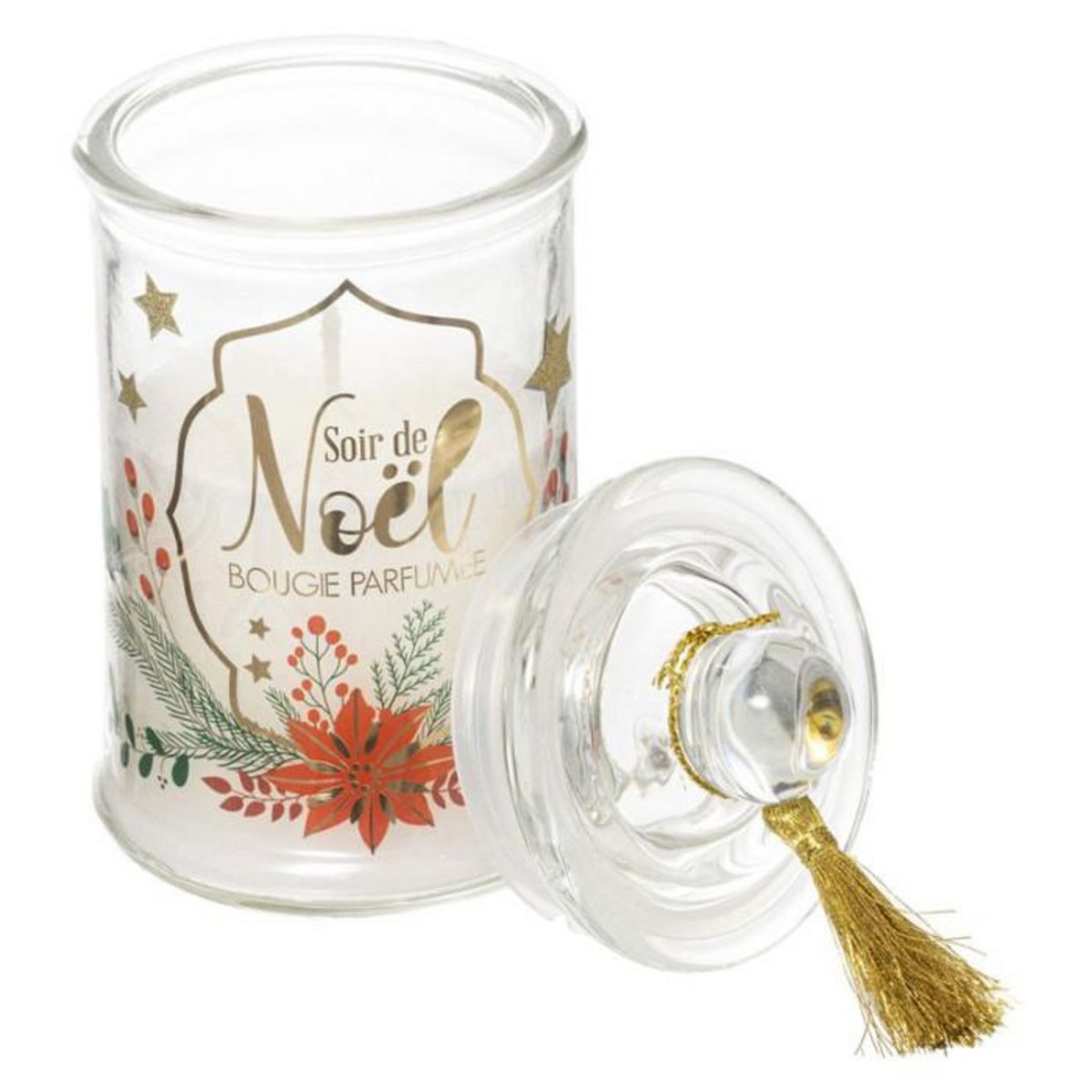 FEERIC LIGHT & CHRISTMAS Bougie Parfumée  Photophore  11cm La Fée des Délices