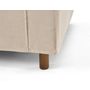 Voir la diapositive 2 : LISA DESIGN Jake - canapé déhoussable d'angle gauche 5 places en tissu