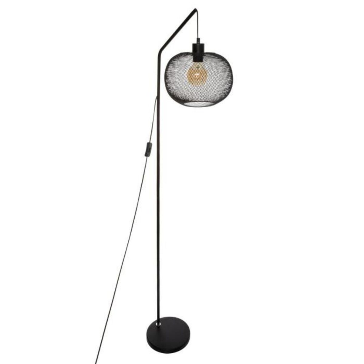 ATMOSPHERA Lampadaire Arc Design  Emie  157cm Noir