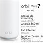 Voir la diapositive 2 : Netgear Système Wifi Mesh BE3600 Pack de 3 WIFI 7