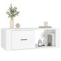Voir la diapositive 4 : VIDAXL Table basse Blanc 100x50,5x35 cm Bois d'ingenierie