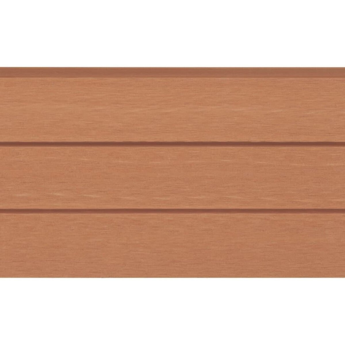 VIDAXL Panneaux de cloture de remplacement 9 pcs WPC 170 cm Marron