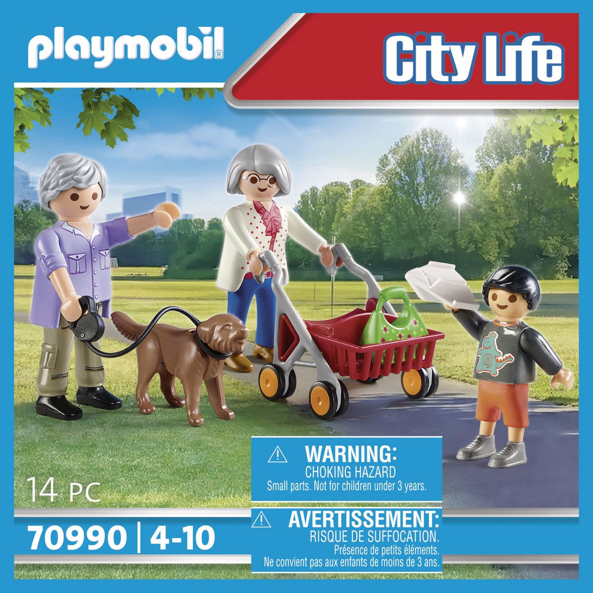 PLAYMOBIL 70990 - Grands-parents avec petit-fils