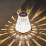 Voir la diapositive 2 : Lumisky Lampe de table GLOWY Gris Plastique H16cm