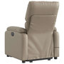Voir la diapositive 5 : VIDAXL Fauteuil inclinable de massage Cappuccino Similicuir
