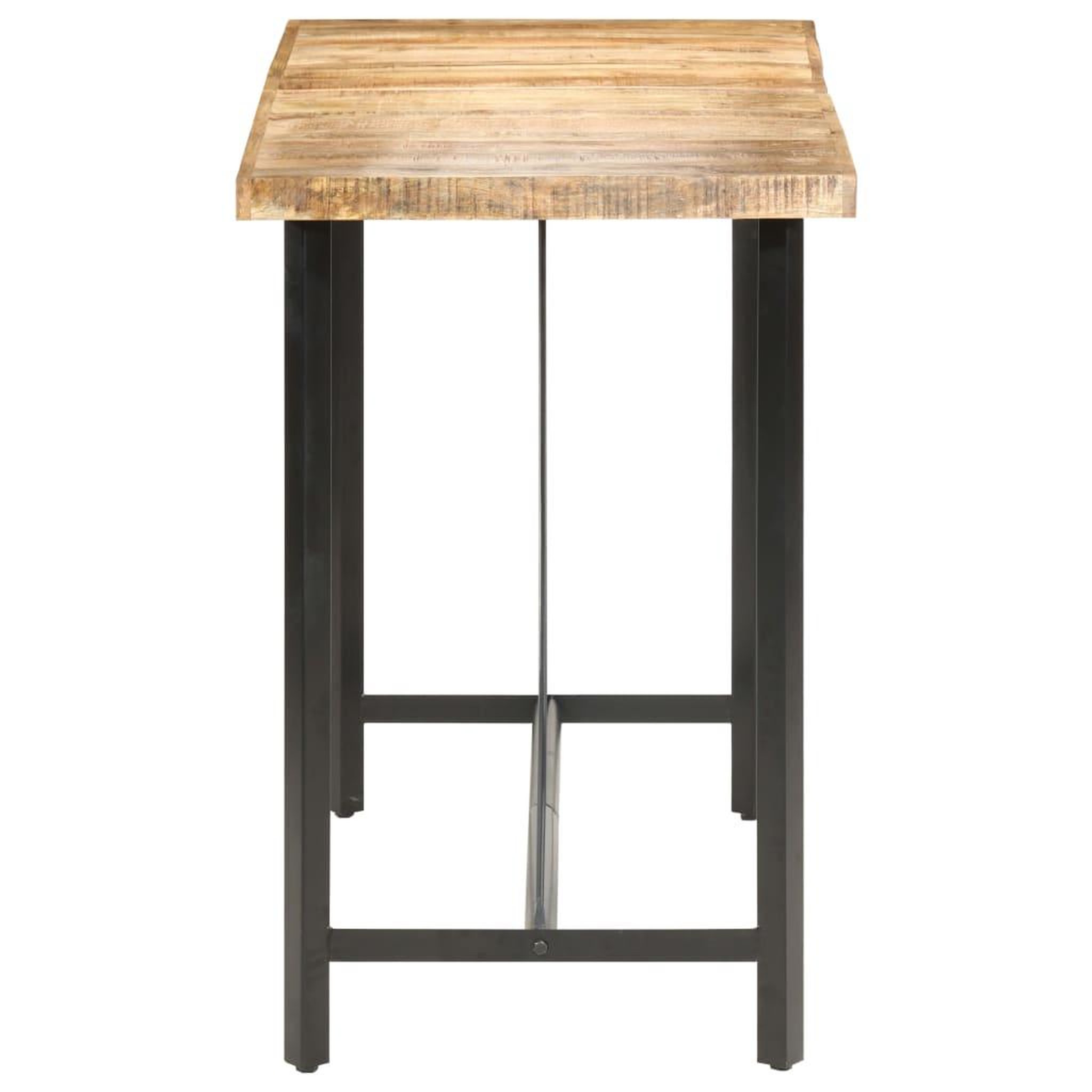 Voir la diapositive 3 : VIDAXL Table de bar 180x70x107 cm Bois de manguier brut